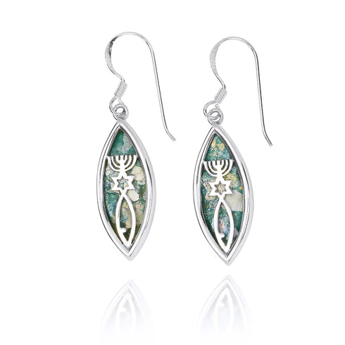 Grafted In Roman Glass Earrings