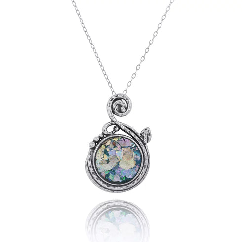 Extraordinary Roman Glass Pendant