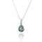 Tear Drop Shape Roman Glass Pendant