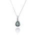 Tear Drop Shape Roman Glass Pendant