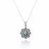 Floral Design Roman glass Pendant