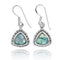 Classic Triangle shape Roman Glass Earrings