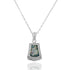 Elegant Royal Roman Glass Pendant