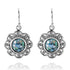 Round Roman Glass Earrings