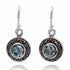 Round Roman Glass Earrings