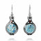 Round Roman Glass Earrings