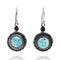 Round Roman Glass Earrings