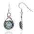 Contemporary Design Roman Glass Earrings