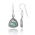 Classic Triangle shape Roman Glass Earrings