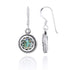 Star Design Roman Glass Earrings