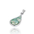Elegant Drop Shape Modern Design Roman Glass Pendant