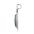 Wire Design Roman Glass Pendant