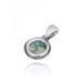 Elegant Round Roman Glass Pendant