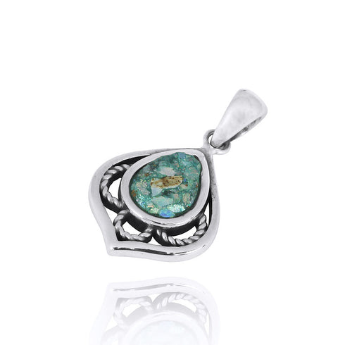 Unique adorable Roman Glass Pendant