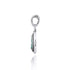 Tear Drop Shape Roman Glass Pendant