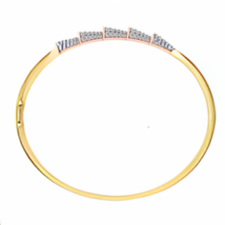 Prisha Diamond Bangle Bracelet