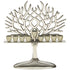 Aluminum Tree Of Life Hanukkiah