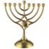 Metal Menorah With Jar