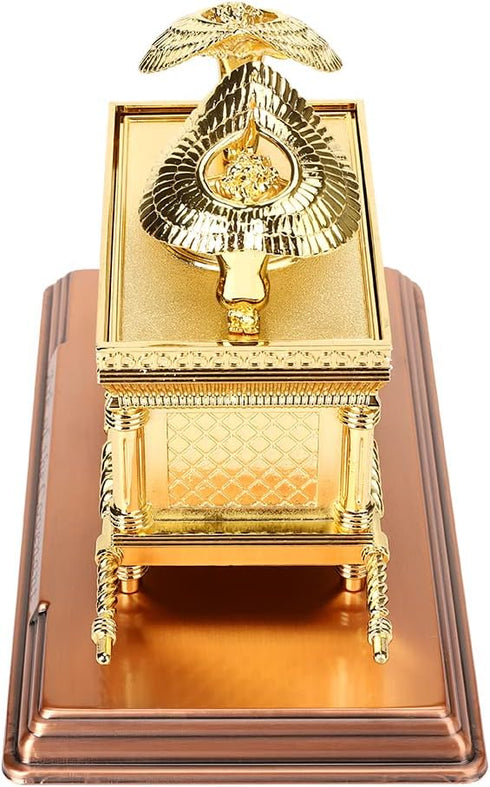 The Ark of The Covenant Replica Gold Plated Statue with Contents
