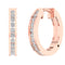 Phoebe Hoop Diamond Earrings