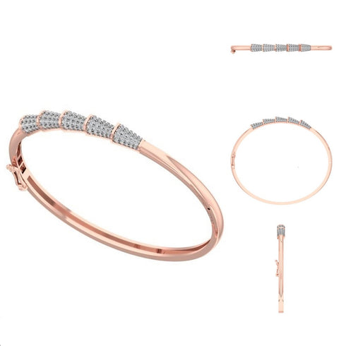 Prisha Diamond Bangle Bracelet