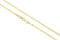 14k Yellow Gold 1.7mm Mariner Flat Chain Necklace