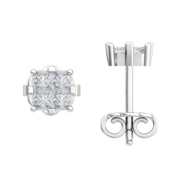 Adelheid Diamond Stud Earrings