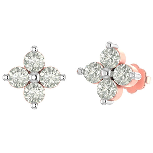 Zoey Diamond Stud Earrings