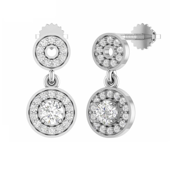 Iolanta Diamond Drop Earrings