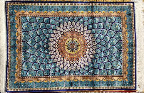 Anahita Fine Persian Silk Carpet