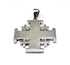 Sterling Silver Classic Jerusalem Cross Pendant