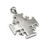 Sterling Silver Classic Jerusalem Cross Pendant