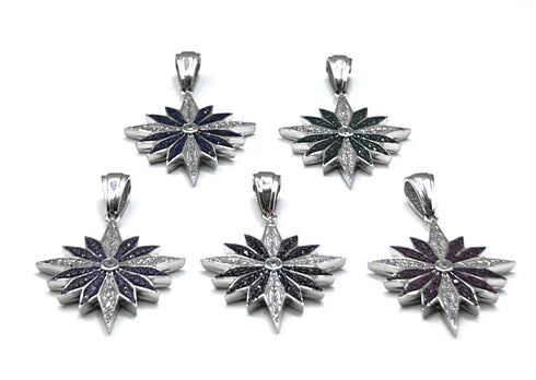 Sterling Silver Elegant Star Of Bethlehem Pendant