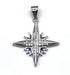 Sterling Silver Modern Star Of Bethlehem Pendant