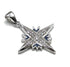 Sterling Silver Modern Star Of Bethlehem Pendant