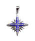 Sterling Silver Star Of Bethlehem Pendant