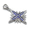 Sterling Silver Star Of Bethlehem Pendant