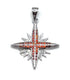 Sterling Silver Star Of Bethlehem Pendant