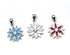 Sterling with Enamel Star Of Bethlehem Pendant
