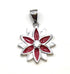 Sterling with Enamel Star Of Bethlehem Pendant