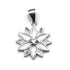 Sterling with Enamel Star Of Bethlehem Pendant