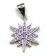 Sterling Silver Elegant Star Of Bethlehem Pendant