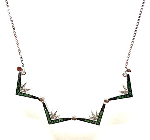 Sterling Star Of Bethlehem Opening Magnetic Necklace