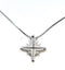 Sterling with Star Of Bethlehem Opening Magnetic Necklace