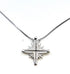 Sterling with Star Of Bethlehem Opening Magnetic Necklace