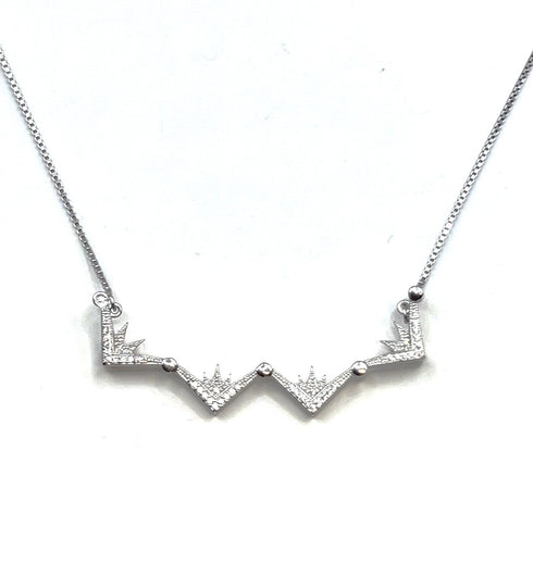 Sterling with Star Of Bethlehem Opening Magnetic Necklace