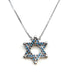 Sterling Star Of David Opening Magnetic Necklace