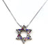 Sterling Star Of David Opening Magnetic Necklace