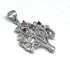 Sterling Silver Colored Tree of Life Pendant
