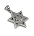 Sterling Silver Star of David with Cross Pendant